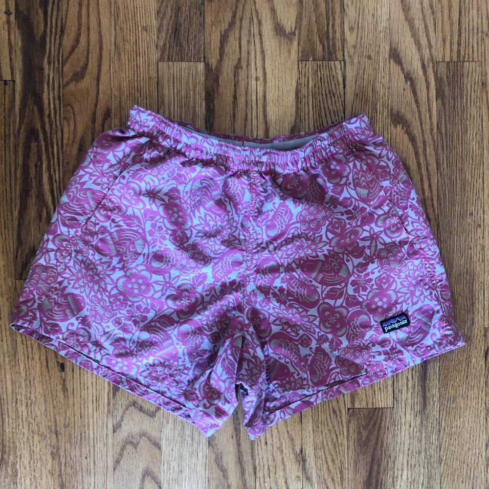 XS Patagonia Flower Shorts